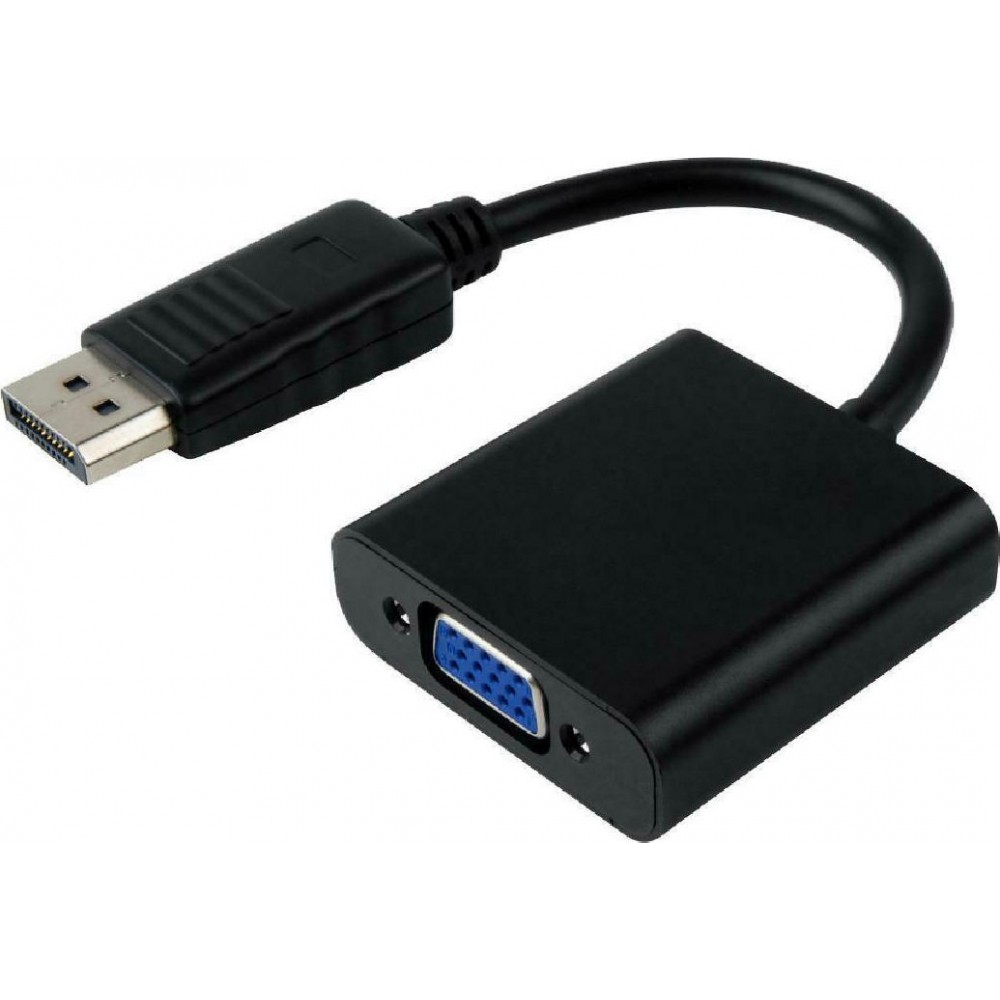 Powertech Μετατροπέας DisplayPort male σε VGA female