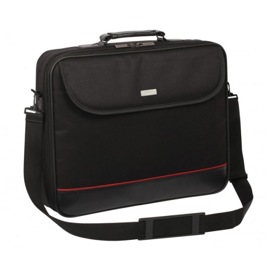 Modecom Mark Τσάντα Ώμου / Χειρός για Laptop 17" σε Μαύρο χρώμα