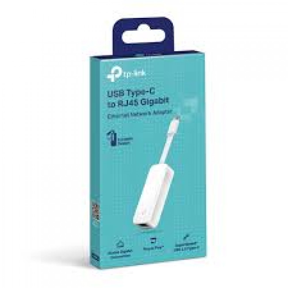 TP-LINK UE300C v1 USB-C Αντάπτορας Δικτύου για Ενσύρματη σύνδεση Gigabit Ethernet