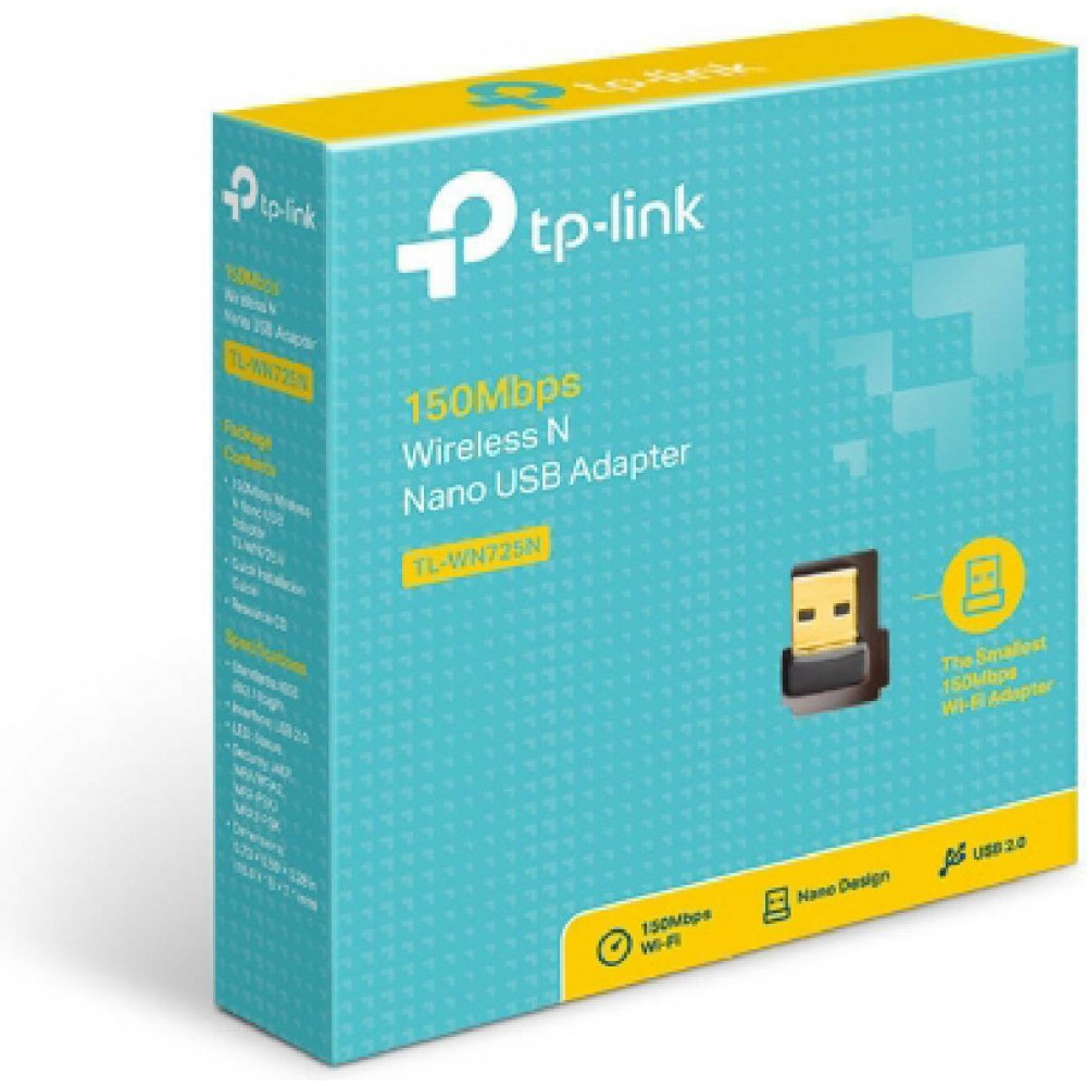 TP-LINK TL-WN725N v3 Ασύρματος USB Αντάπτορας Δικτύου 150Mbps