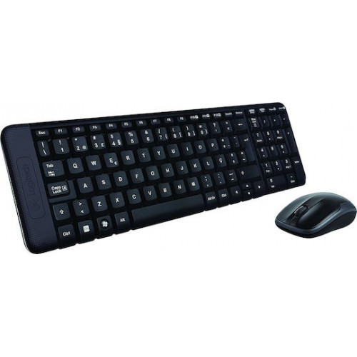 Logitech Wireless Combo MK295 Silent Ασύρματο Σετ Πληκτρολόγιο και Ποντίκι