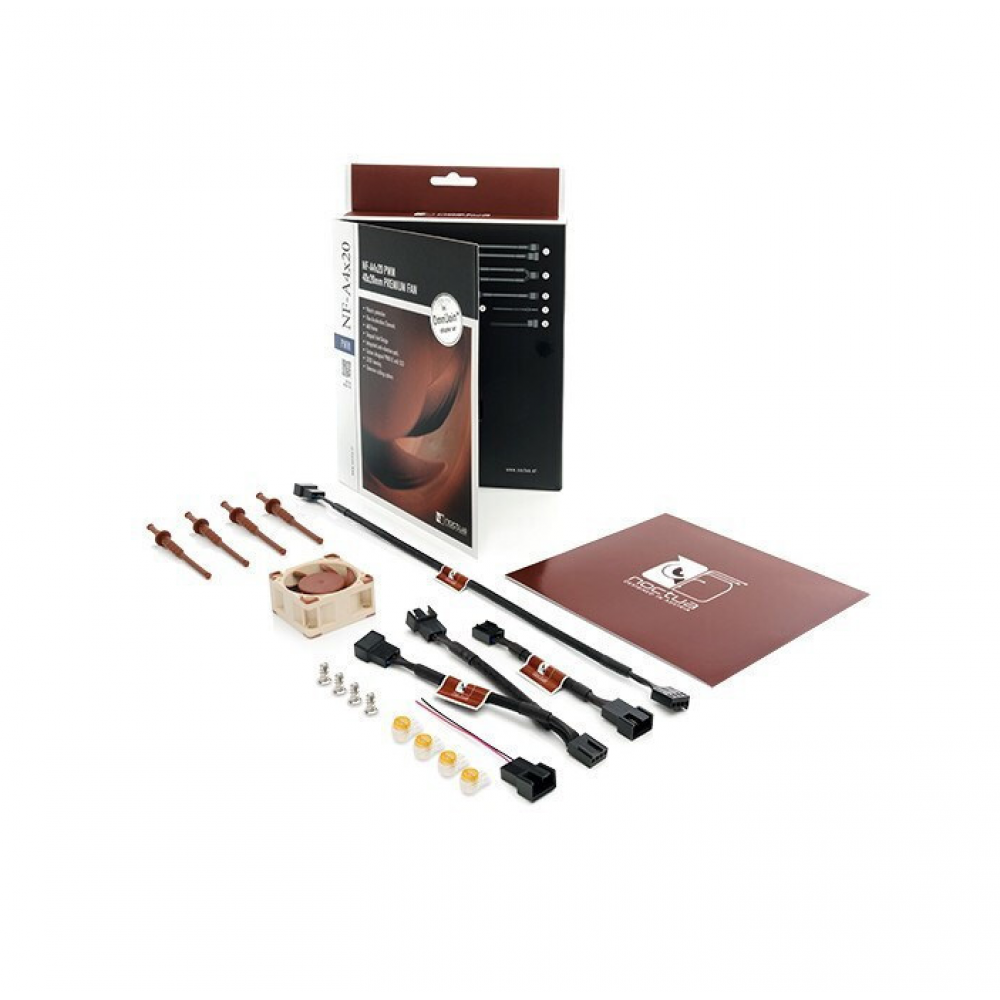 Case Fan Noctua NF-A4x20 5V 40mm με Σύνδεση 4-Pin PWM Καφέ